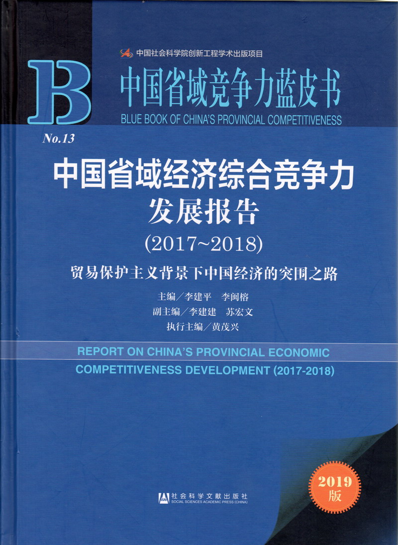 啊啊啊啊啊操S逼中国省域经济综合竞争力发展报告（2017-2018）